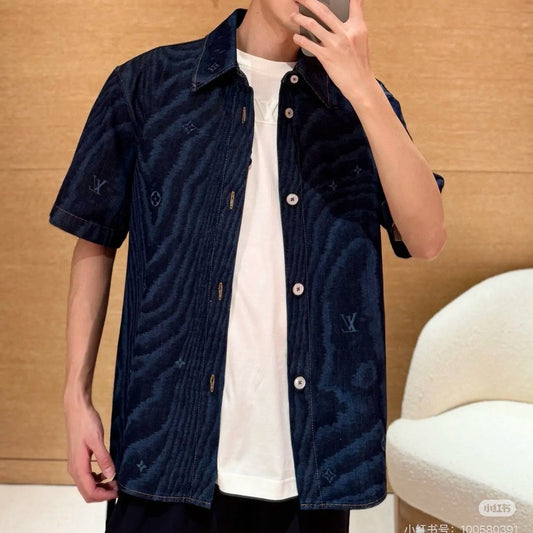 리버스 반팔남방 (Reverse short-sleeved shirt)