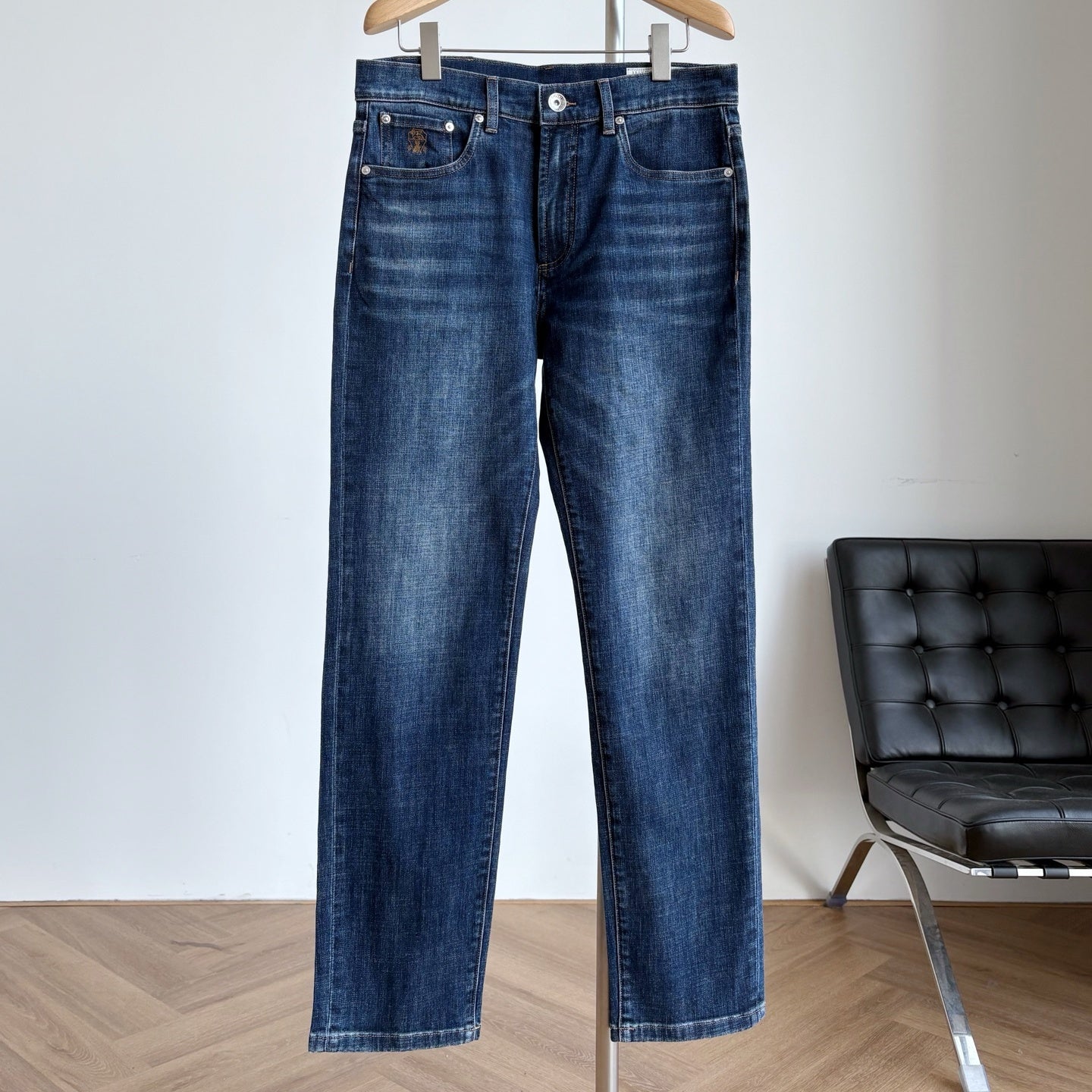 워시드 청바지 (washed jeans)