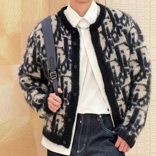 모헤어 가디건 (mohair cardigan)