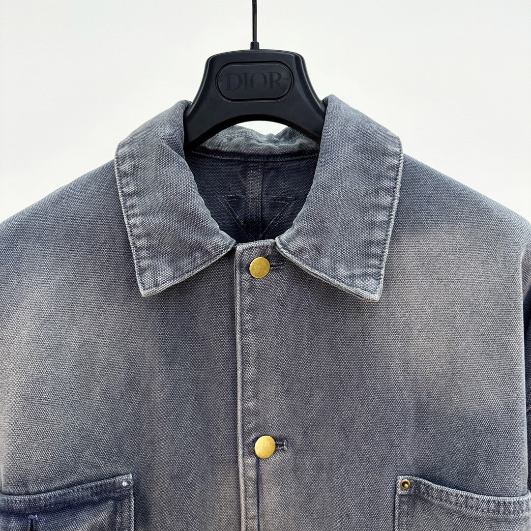 워싱 데님 자켓 (washed denim jacket)