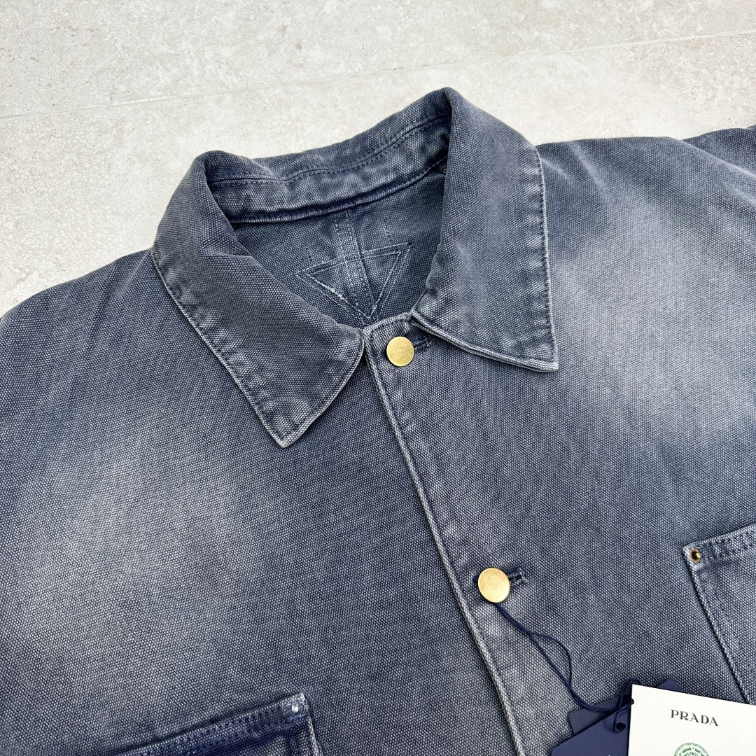 워싱 데님 자켓 (washed denim jacket)