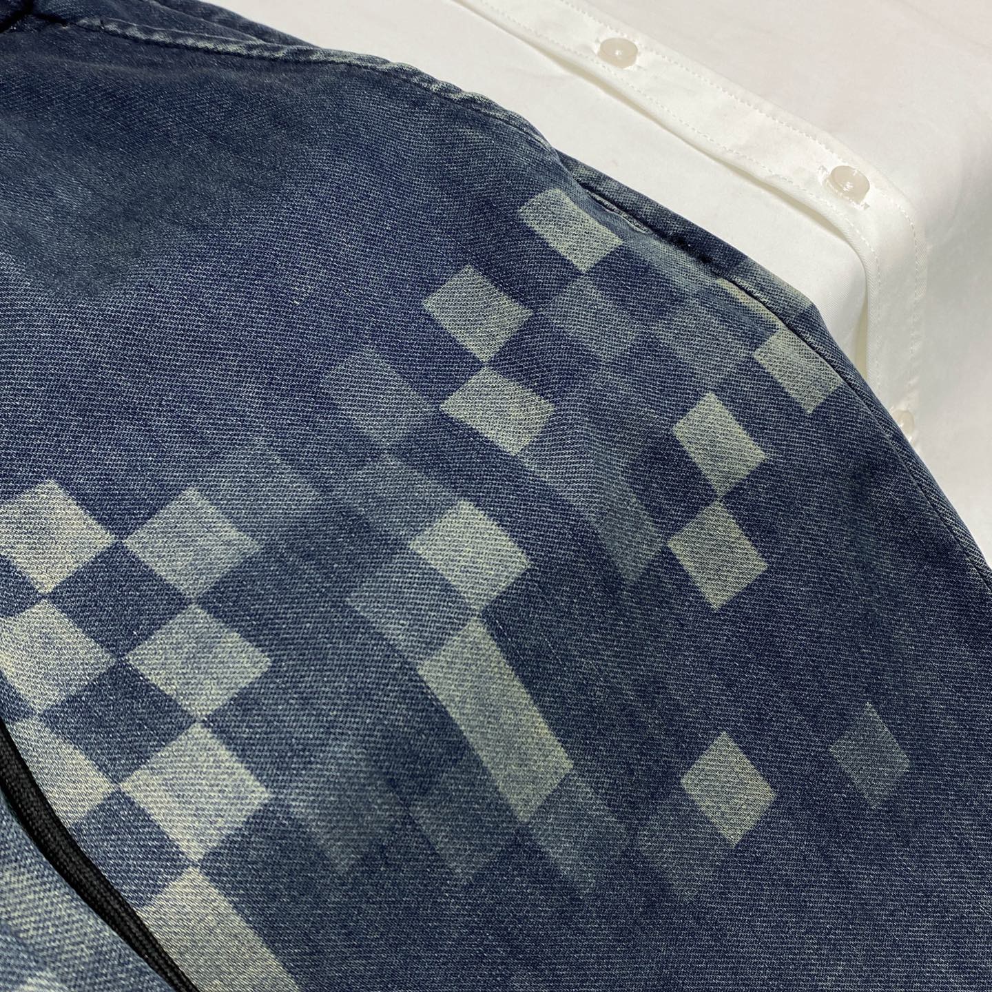 체커보드 밴딩바지 (Checkerboard banding pants)