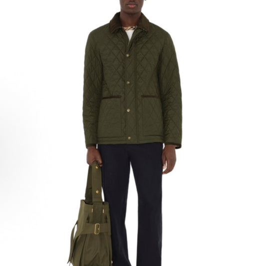 플래드 퀄팅자켓 (Plaid quilted jacket)