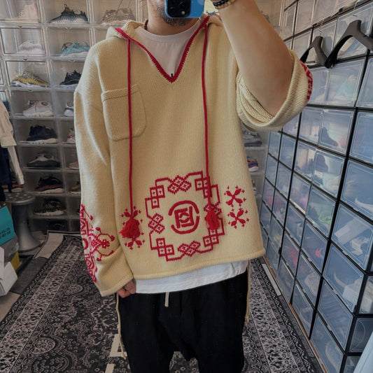 헤비웨이트 니트 티셔츠 (Heavyweight knit t-shirt)