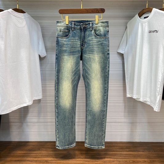 워시드 청바지 (washed jeans)