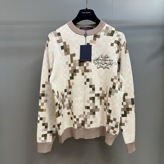 카무플라주 니트티셔츠(Camouflage knit t-shirt)