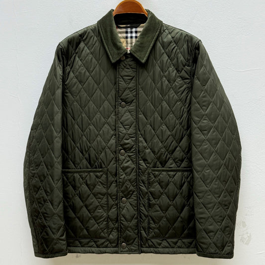 플래드 퀄팅자켓 (Plaid quilted jacket)