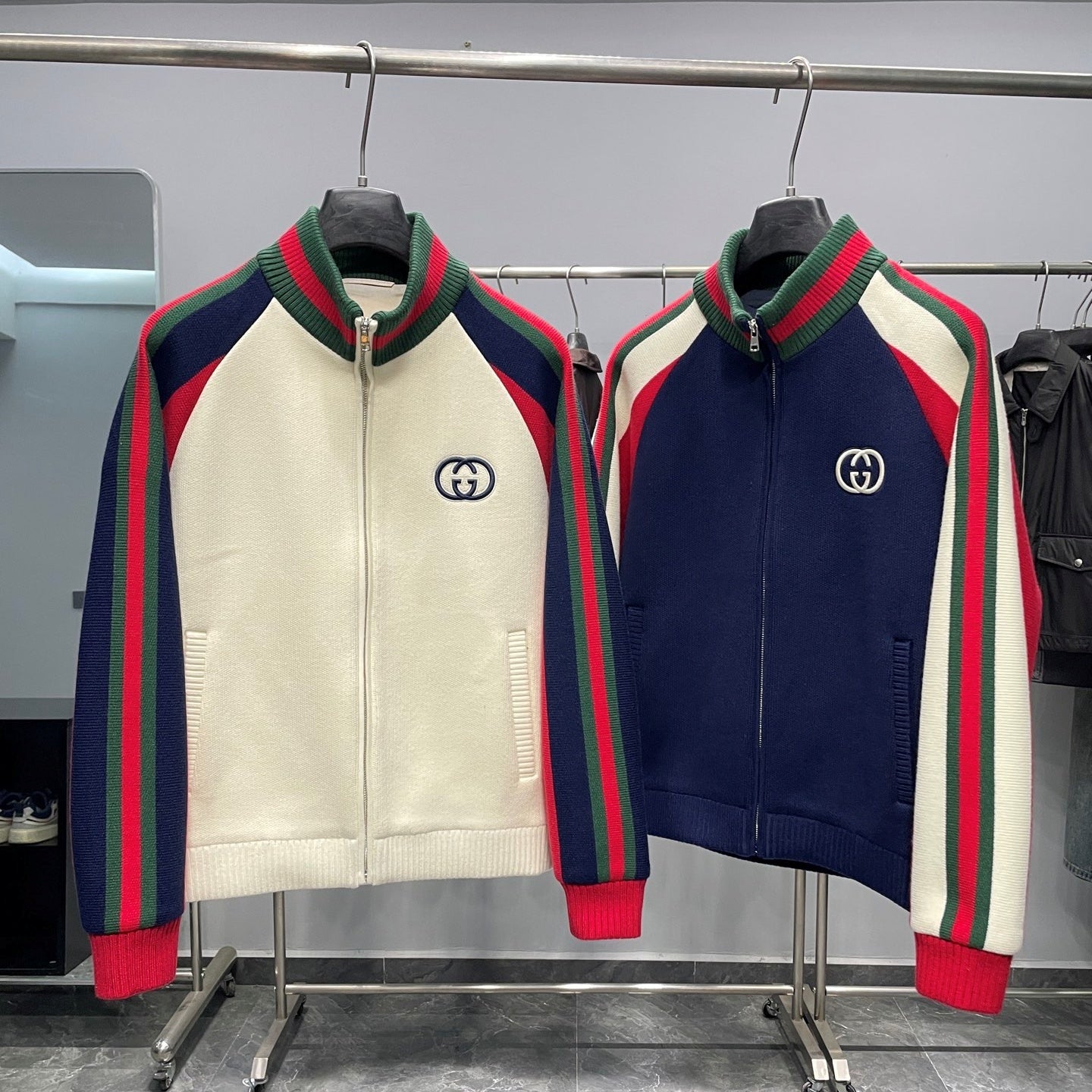 비스코스 집업 (viscose zip-up)