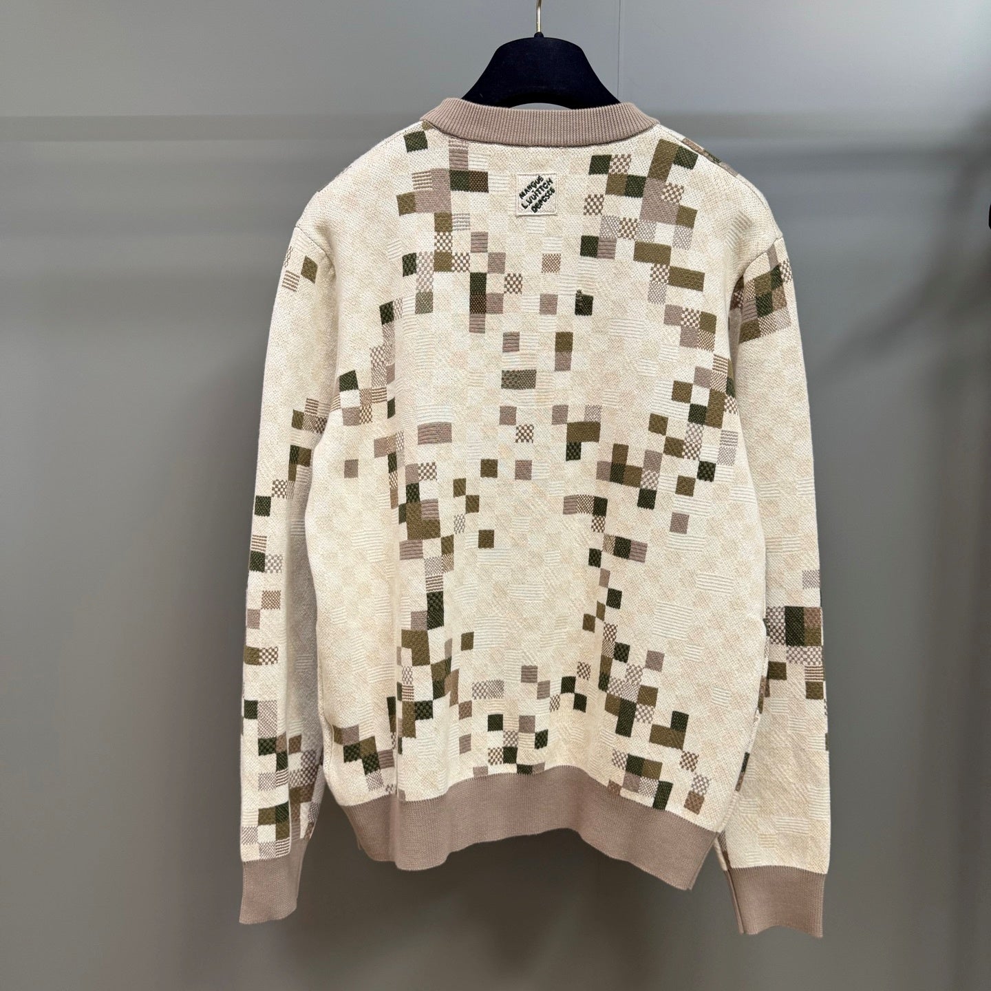 카무플라주 니트티셔츠(Camouflage knit t-shirt)
