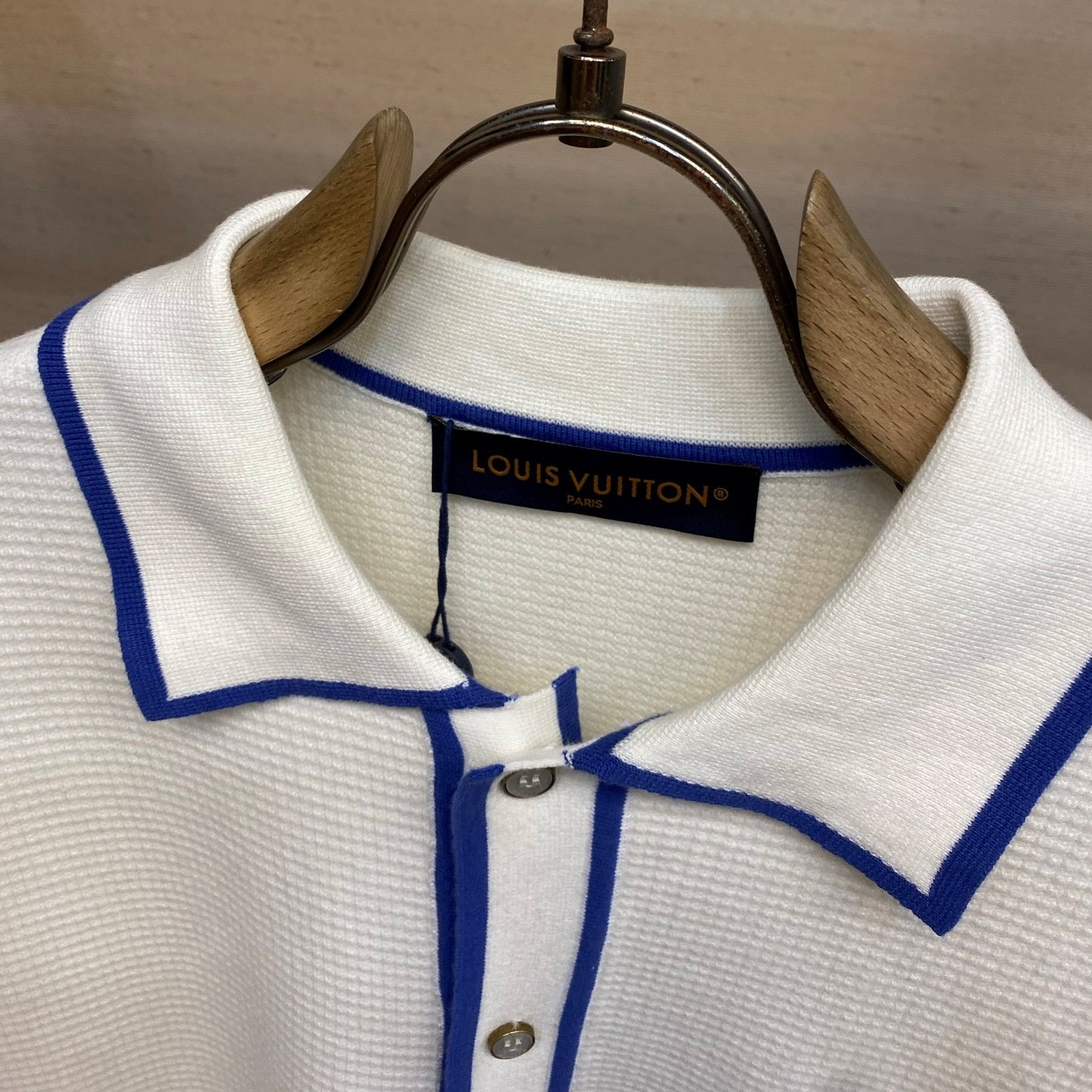 와플 컬러블록 반팔셔츠 (Waffle color-block short-sleeve shirt)