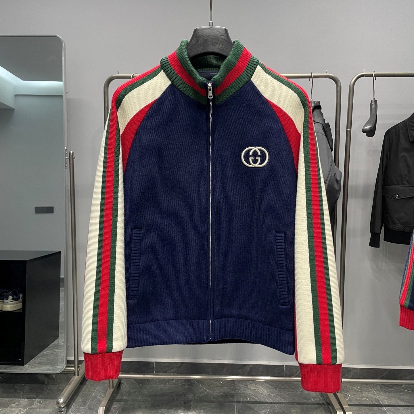 비스코스 집업 (viscose zip-up)