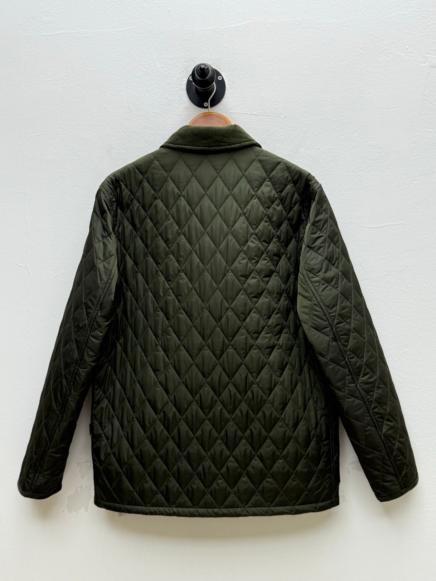 플래드 퀄팅자켓 (Plaid quilted jacket)