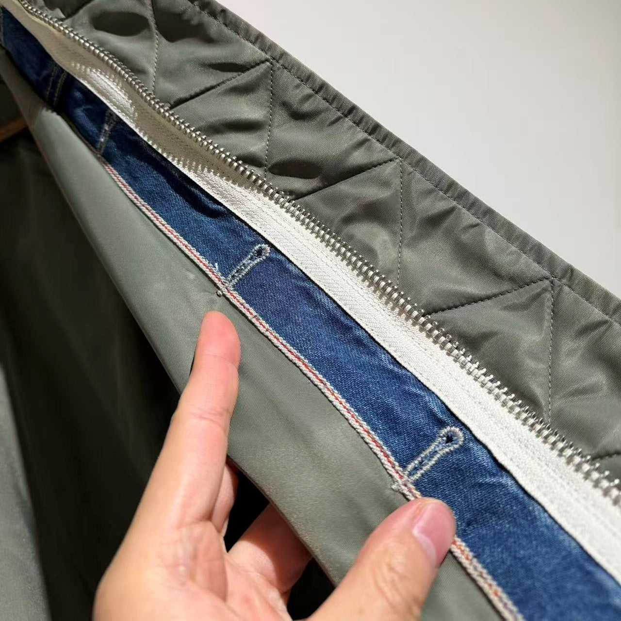 리버서블 리버서블 데님자켓 (Reversible reversible denim jacket)