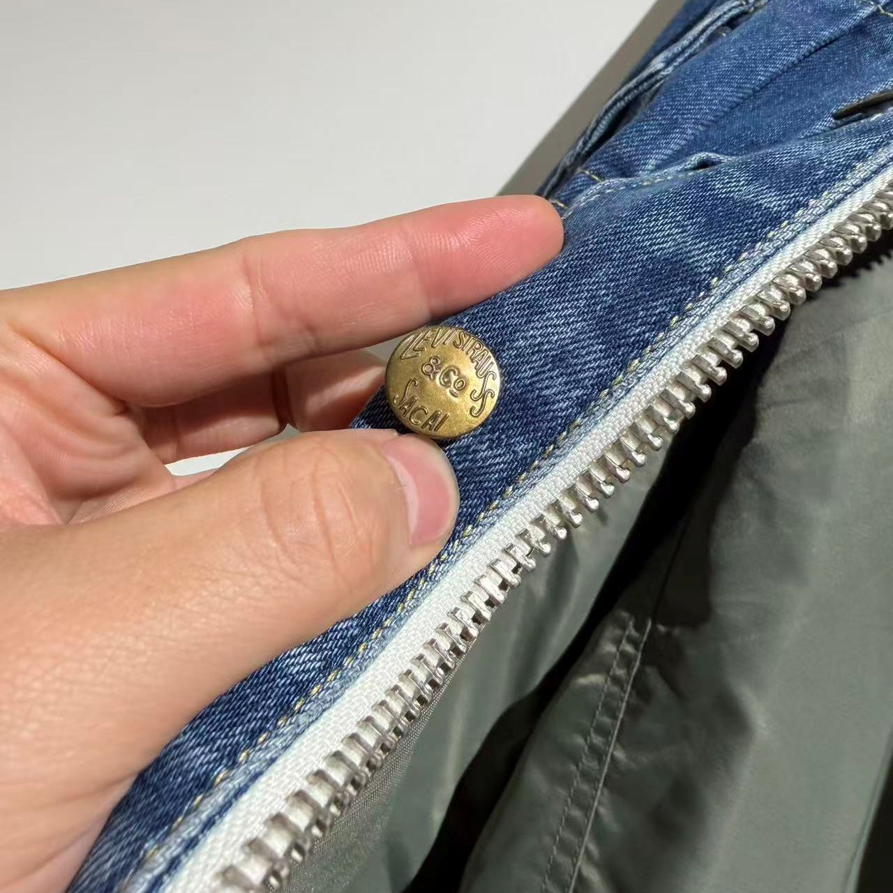 리버서블 리버서블 데님자켓 (Reversible reversible denim jacket)