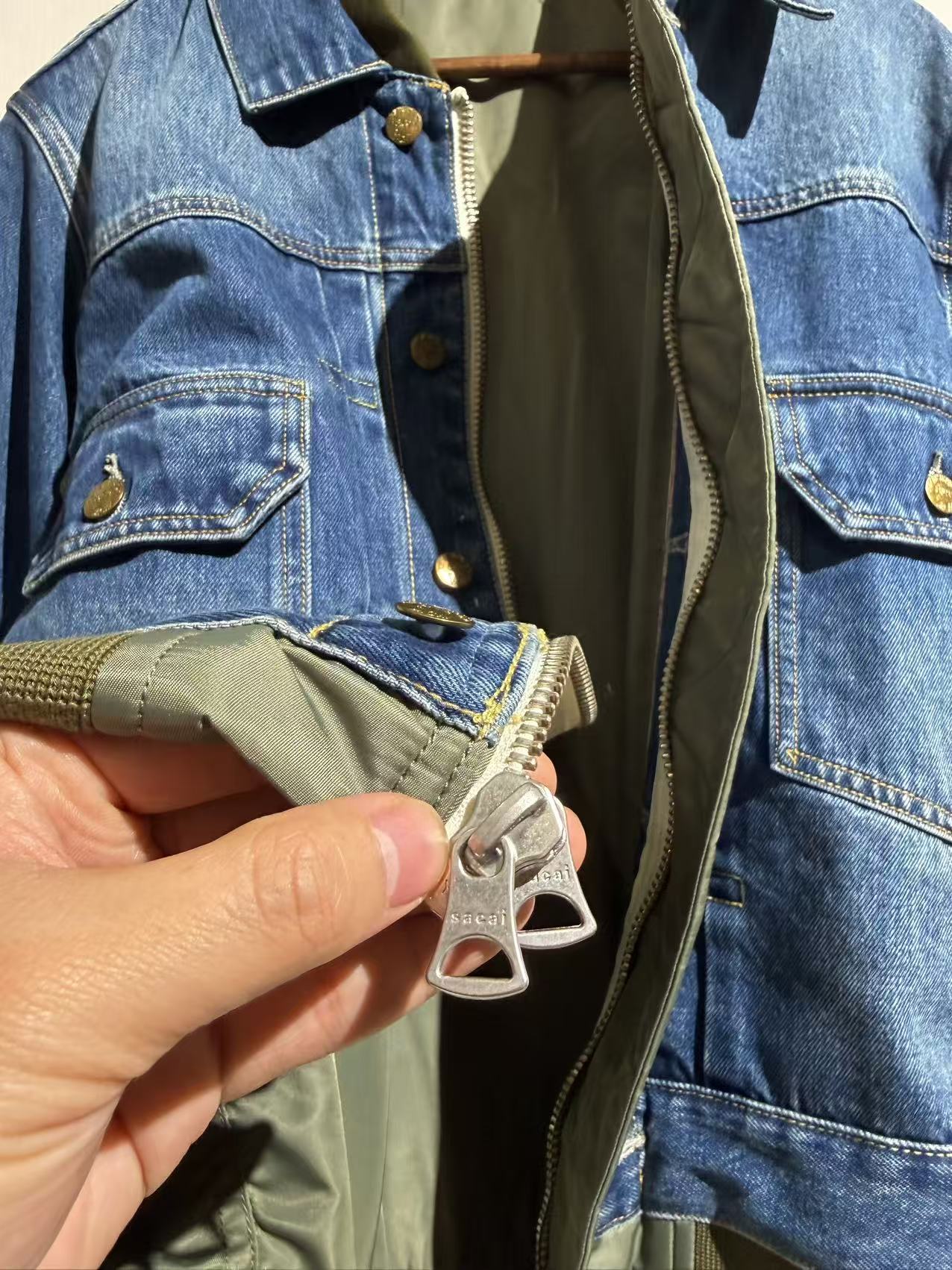 리버서블 리버서블 데님자켓 (Reversible reversible denim jacket)