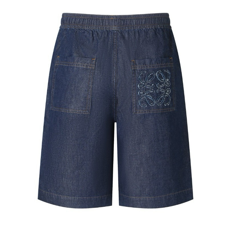 자수 패치 쇼츠 (Embroidered patch shorts)