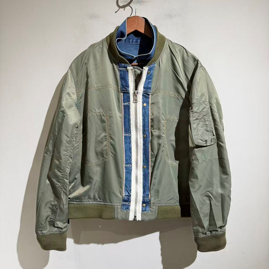리버서블 리버서블 데님자켓 (Reversible reversible denim jacket)
