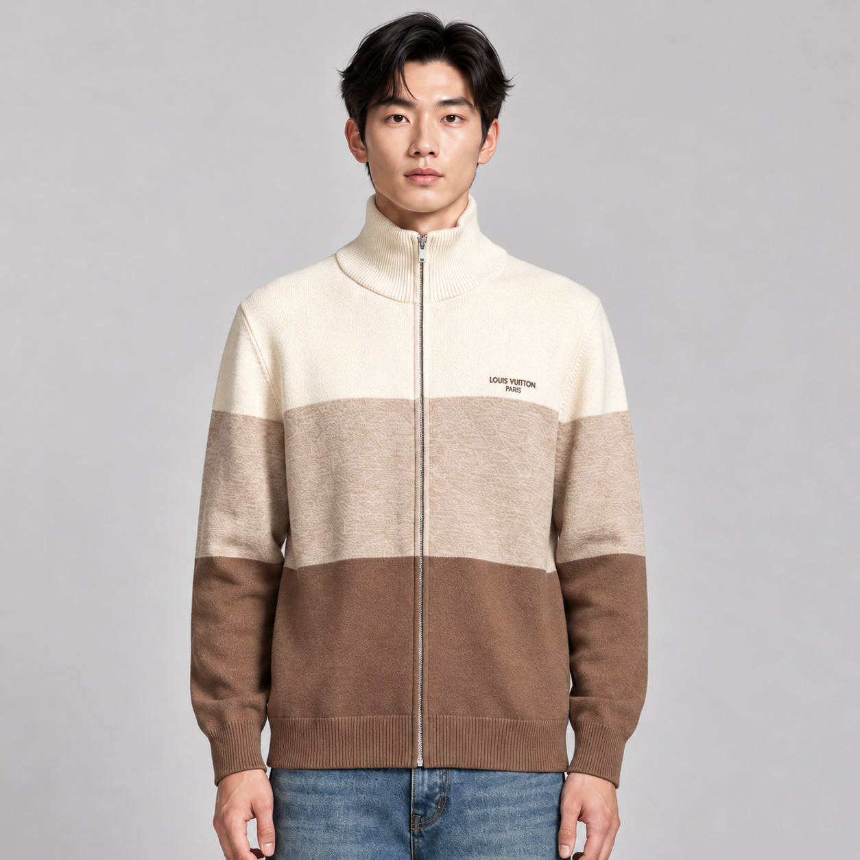 그라데이션 가디건 (gradient cardigan)