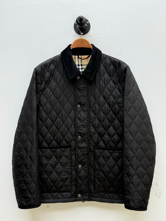 플래드 퀄팅자켓 (Plaid quilted jacket)