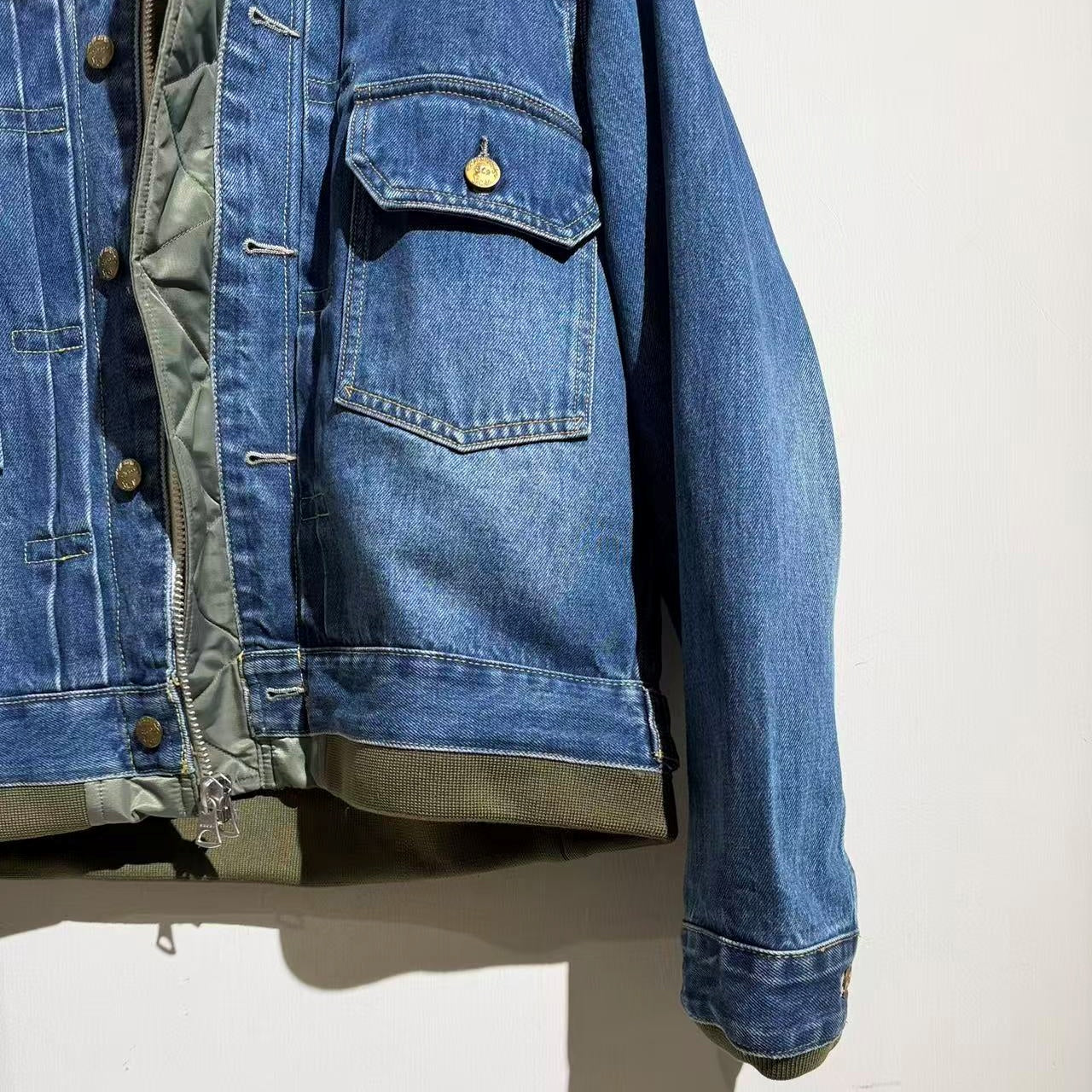 리버서블 리버서블 데님자켓 (Reversible reversible denim jacket)