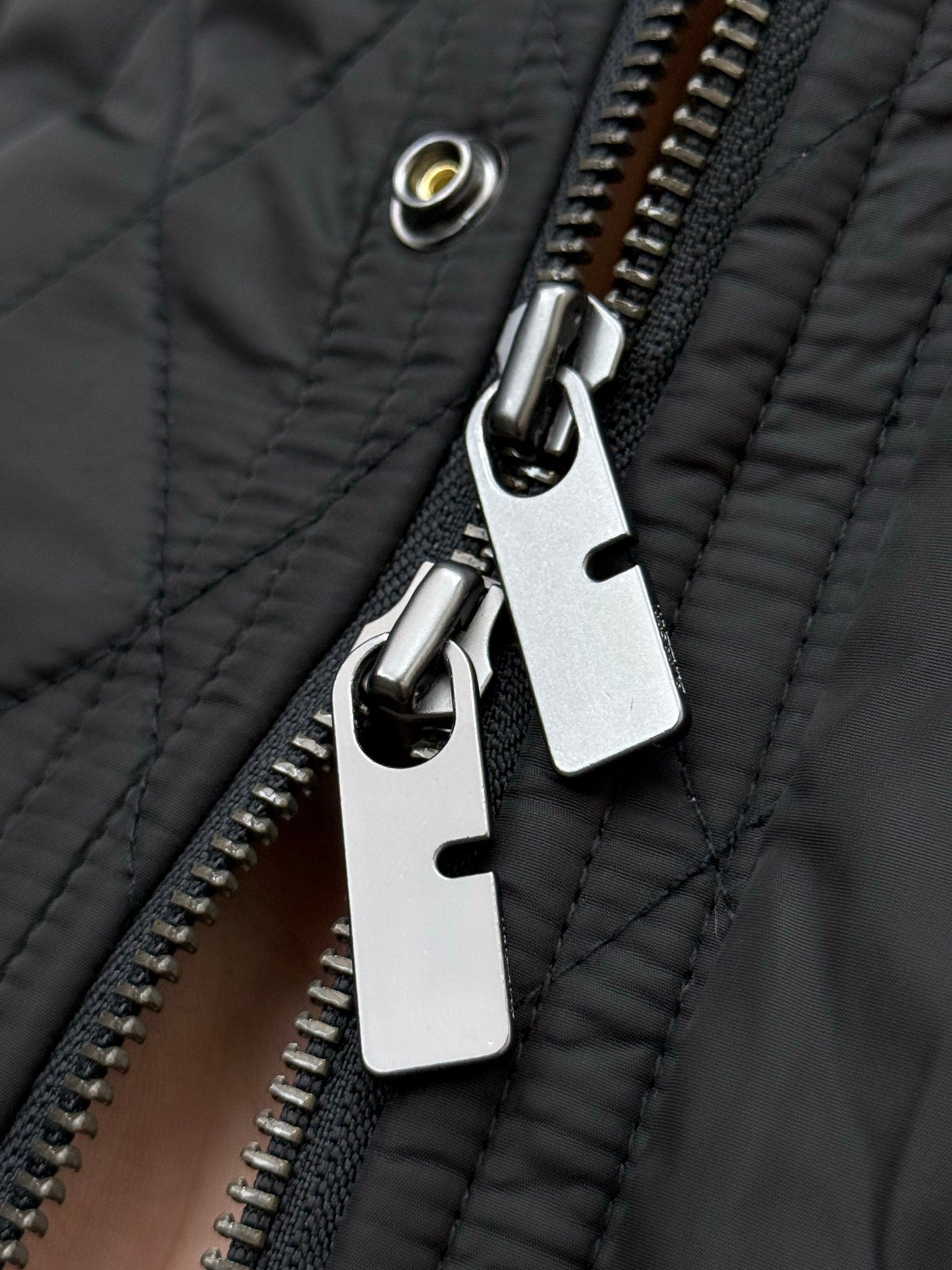 플래드 퀄팅자켓 (Plaid quilted jacket)