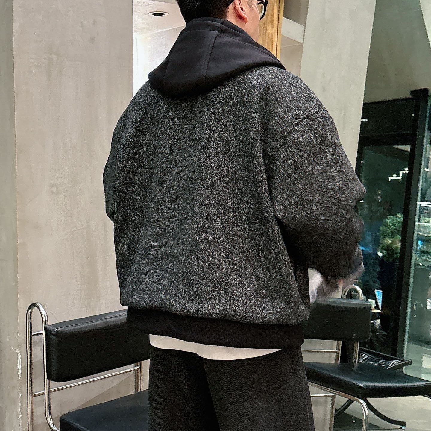 시크 후드집업 (chic hooded zip-up)