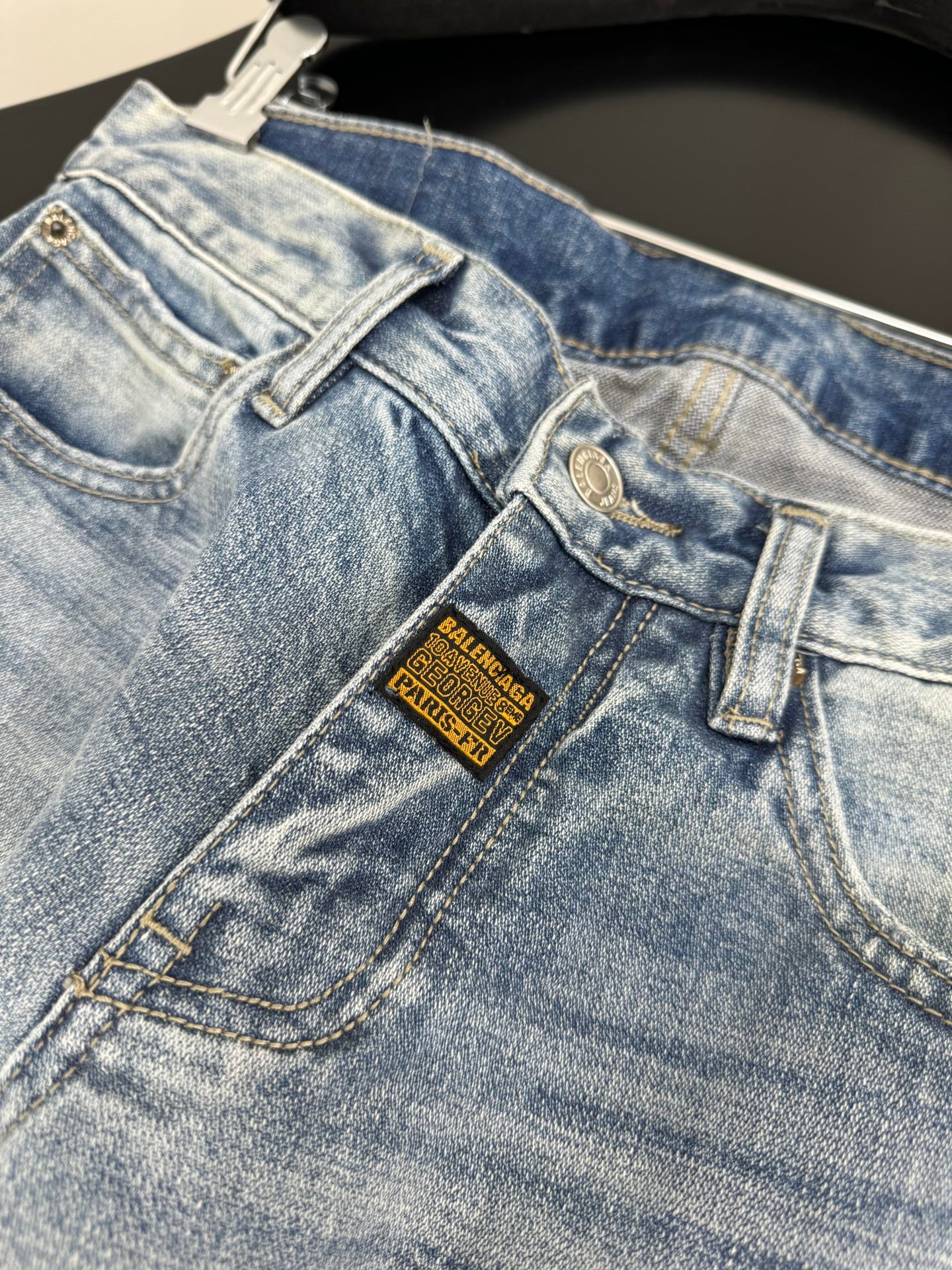 배기 데님팬츠 (baggy denim pants)