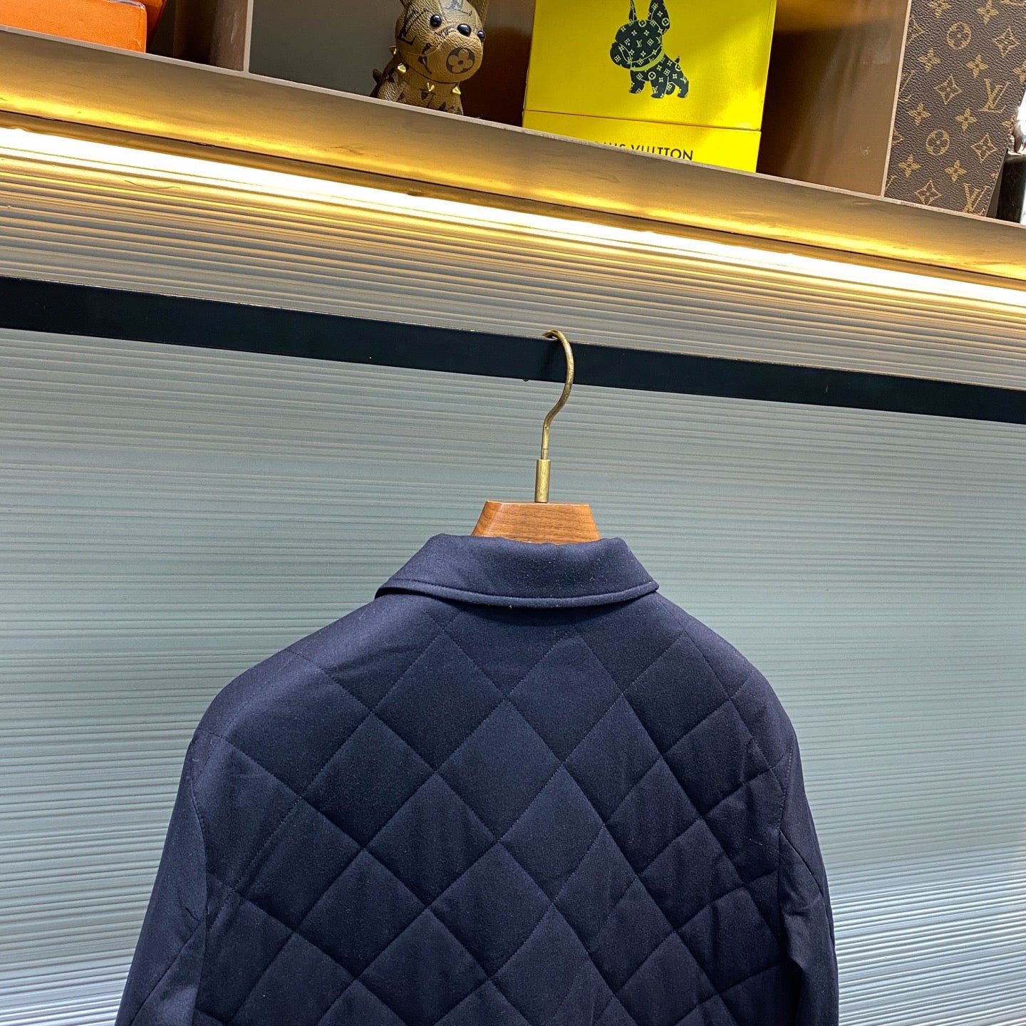 울 혼방 퀼팅 (Wool blend quilting)