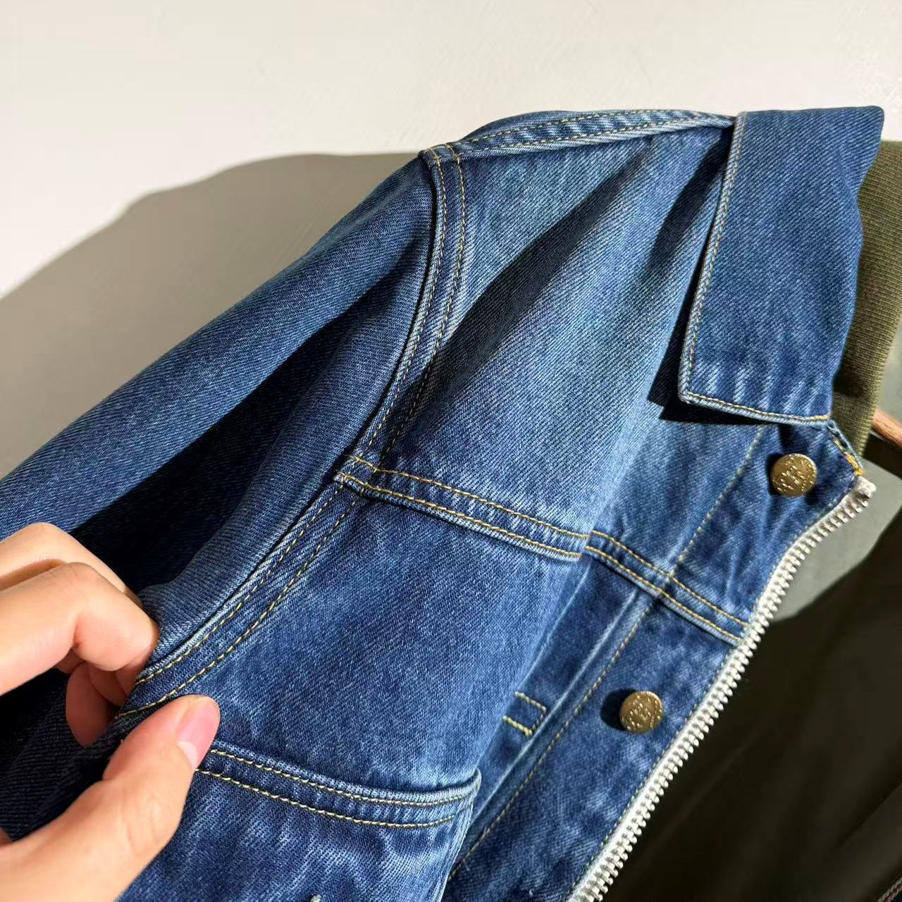 리버서블 리버서블 데님자켓 (Reversible reversible denim jacket)