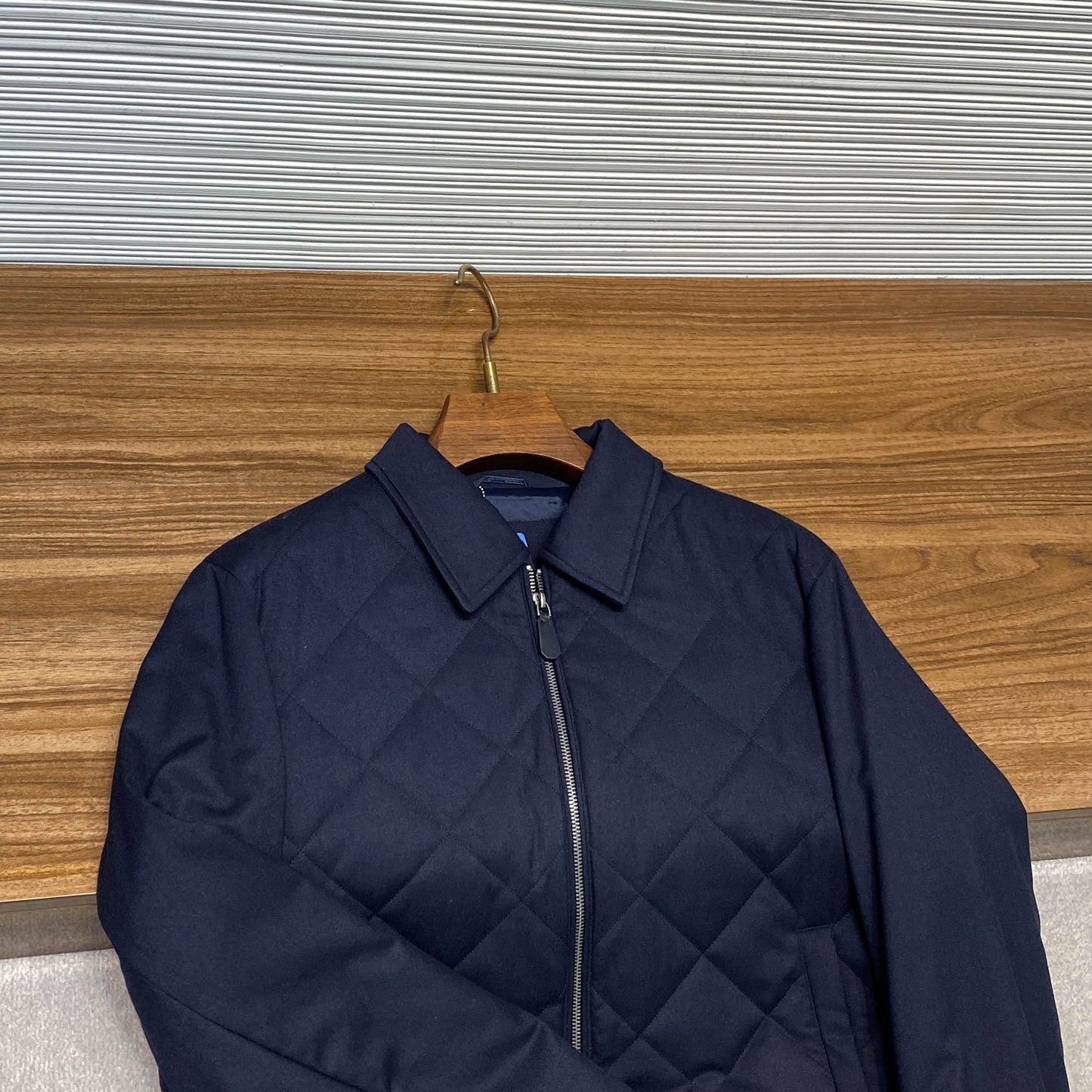 울 혼방 퀼팅 (Wool blend quilting)