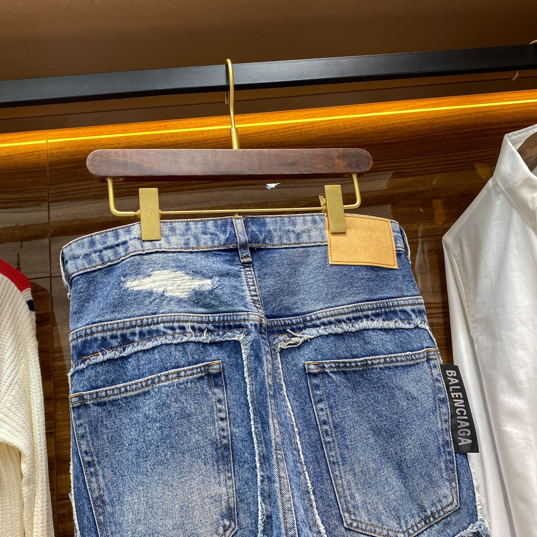 J434307 디스트레스드 청바지