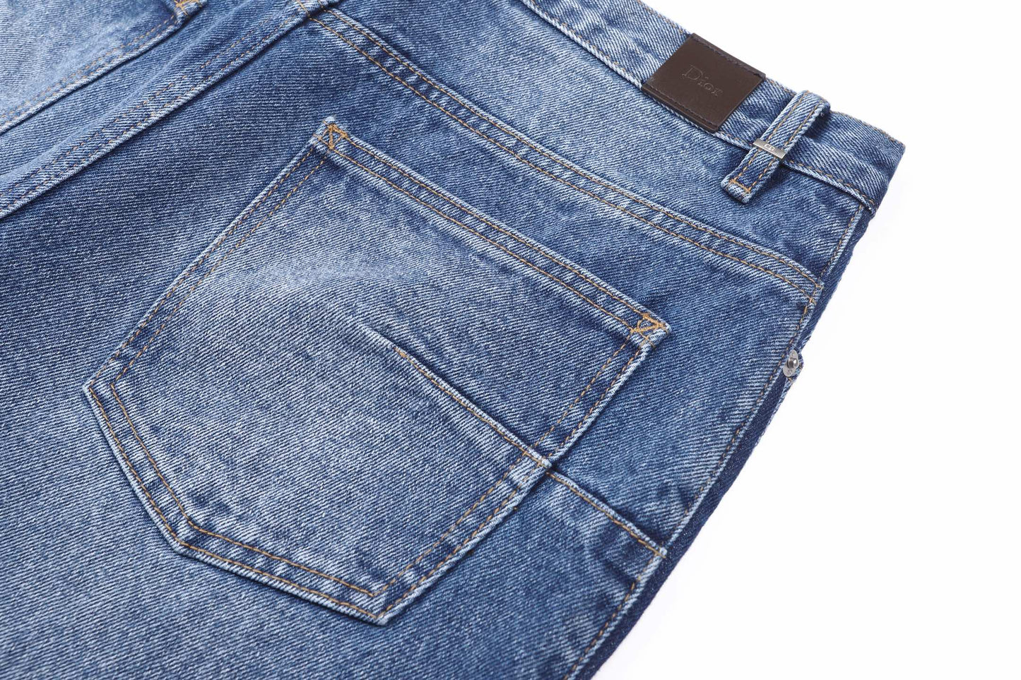 사이드 라인 데님팬츠 (Side-stripe denim pants)