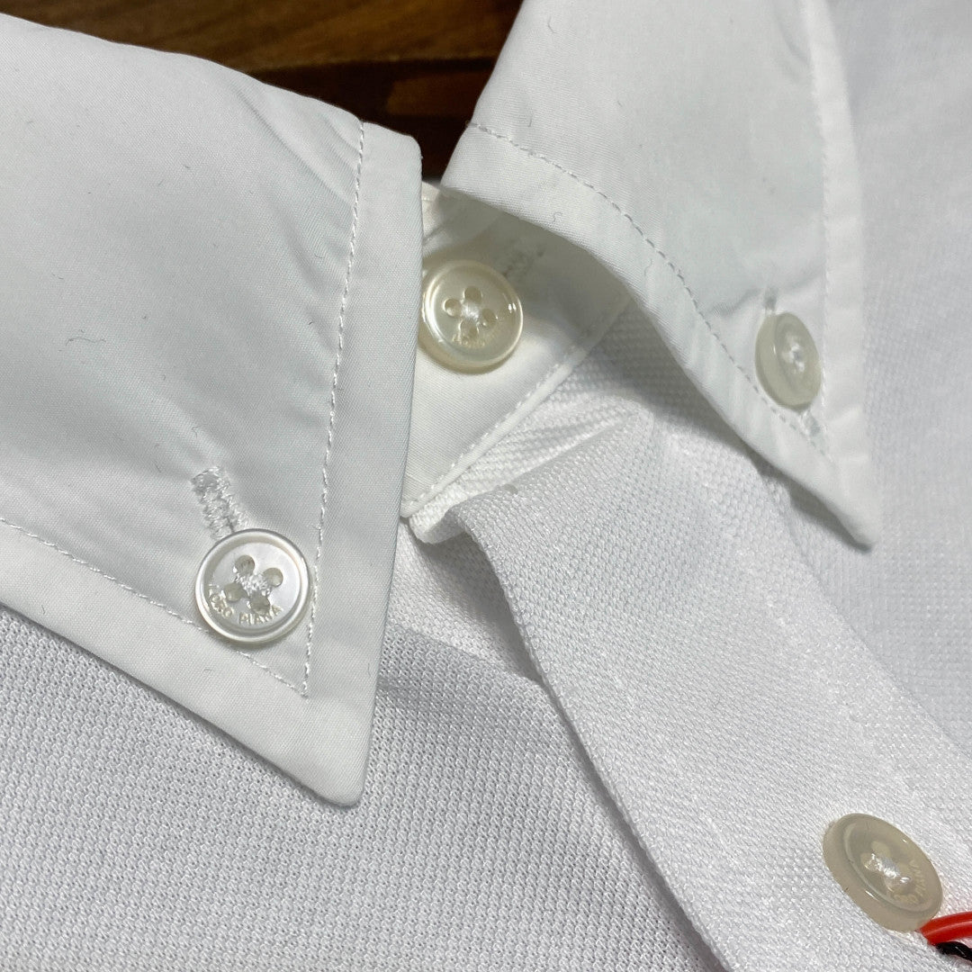 메쉬 패치 셔츠 (mesh patch shirt)