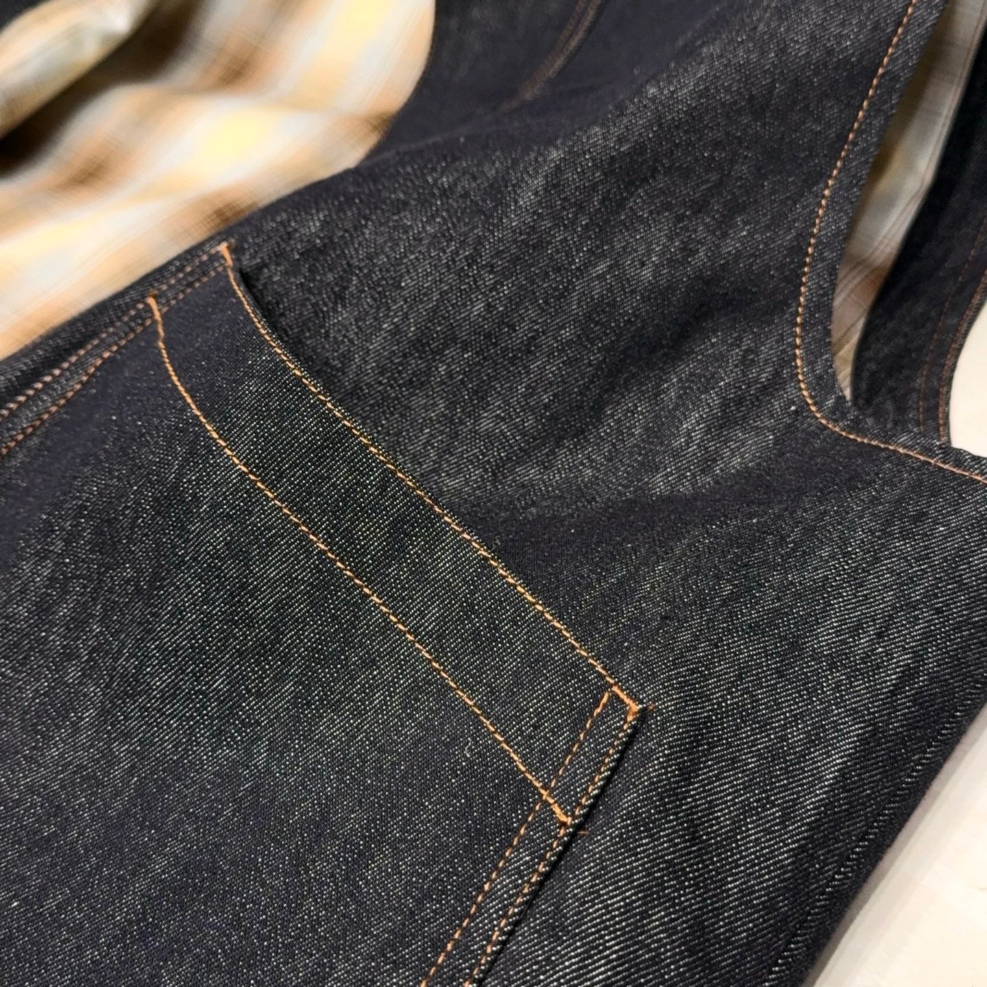 레이어링 조끼 (herringbone vest)