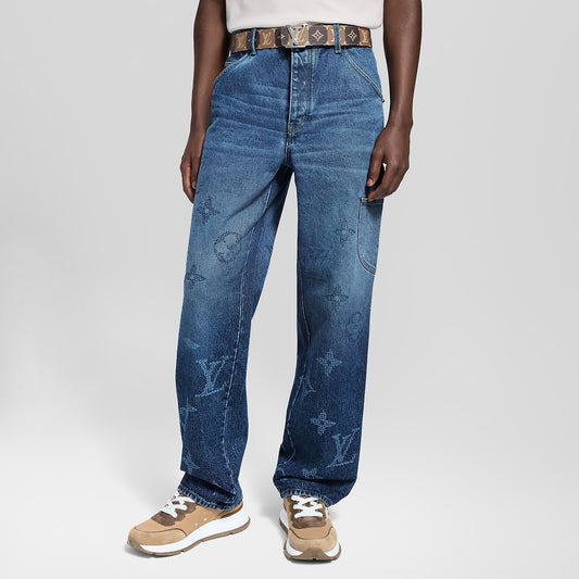 블루 워싱 청바지 (blue washed jeans)