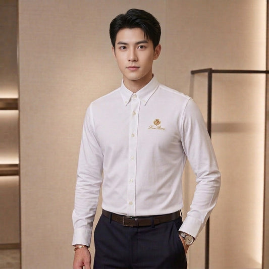 메쉬 패치 셔츠 (mesh patch shirt)