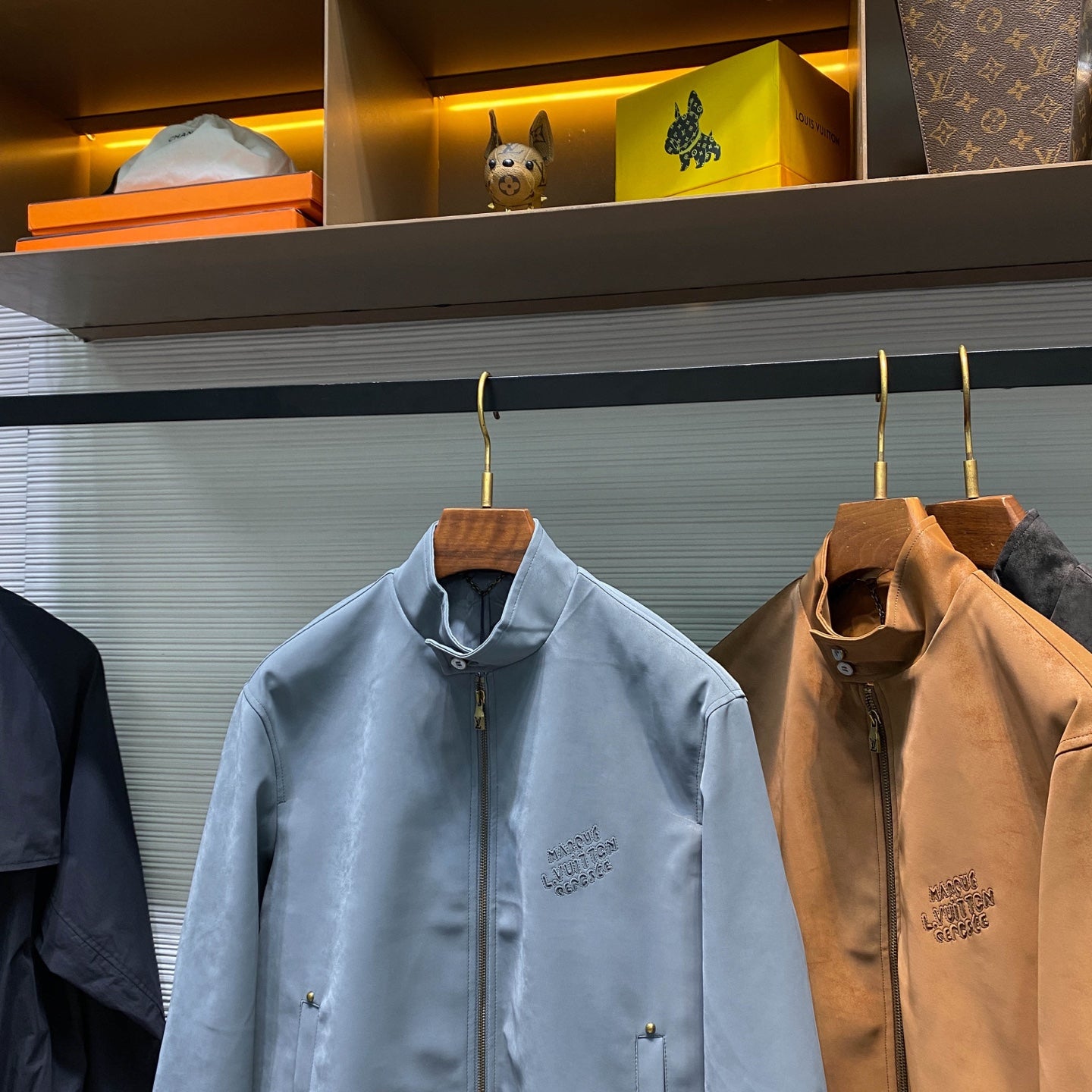 스웨이드 칼라 재킷 (suede collar jacket)