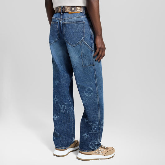 블루 워싱 청바지 (blue washed jeans)