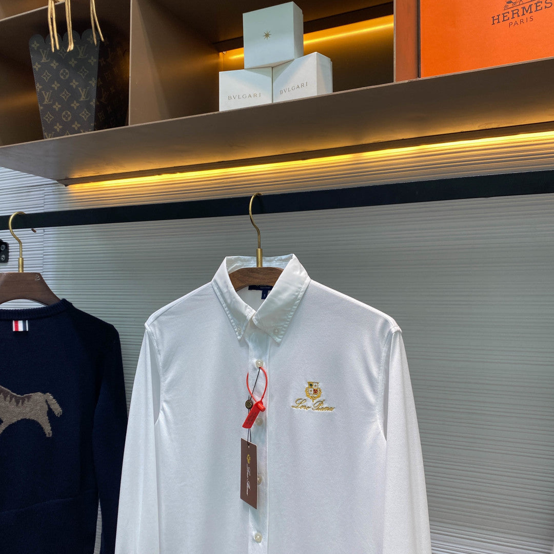 메쉬 패치 셔츠 (mesh patch shirt)