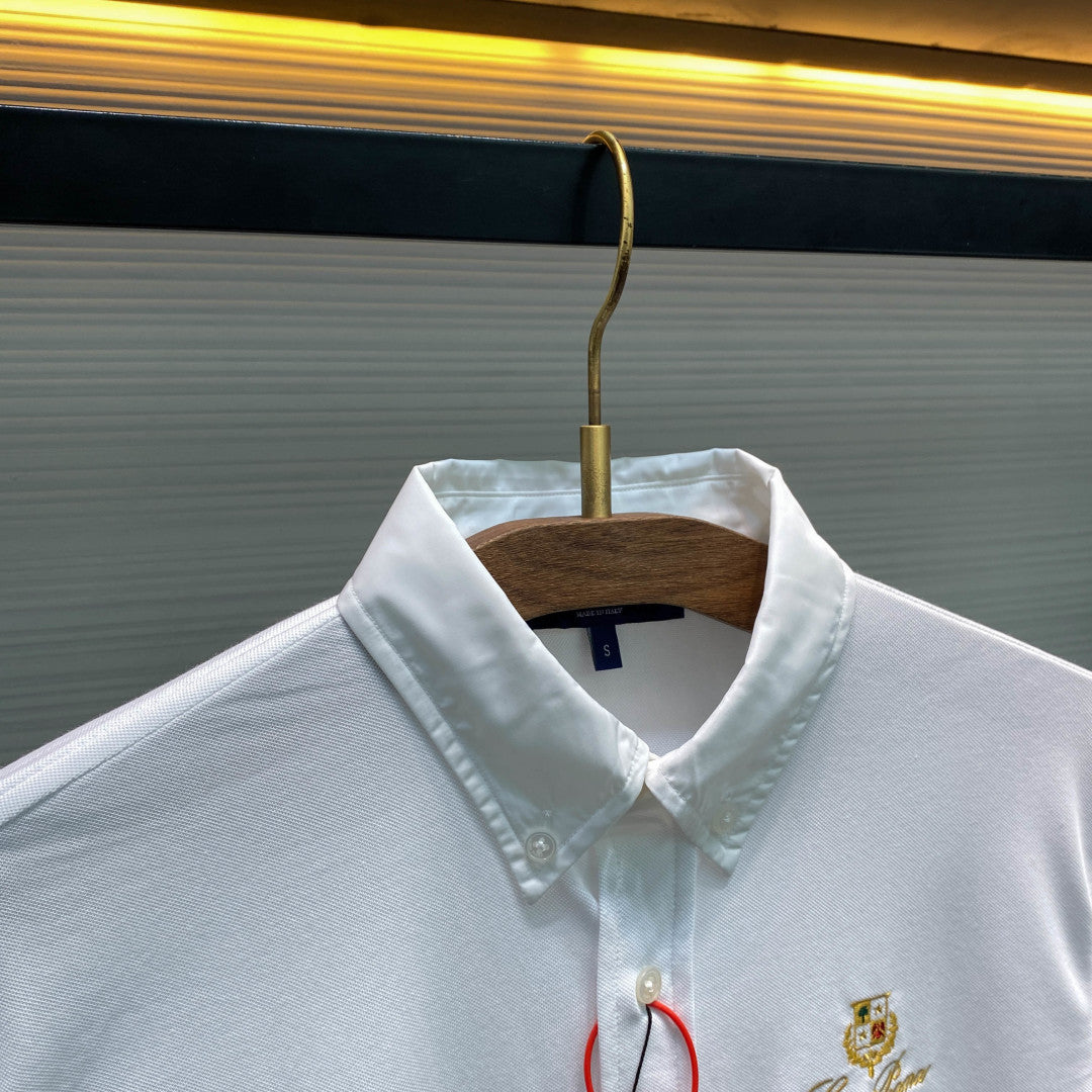 메쉬 패치 셔츠 (mesh patch shirt)