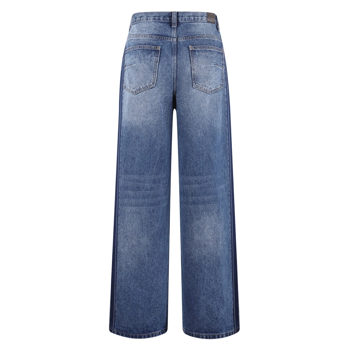 사이드 라인 데님팬츠 (Side-stripe denim pants)