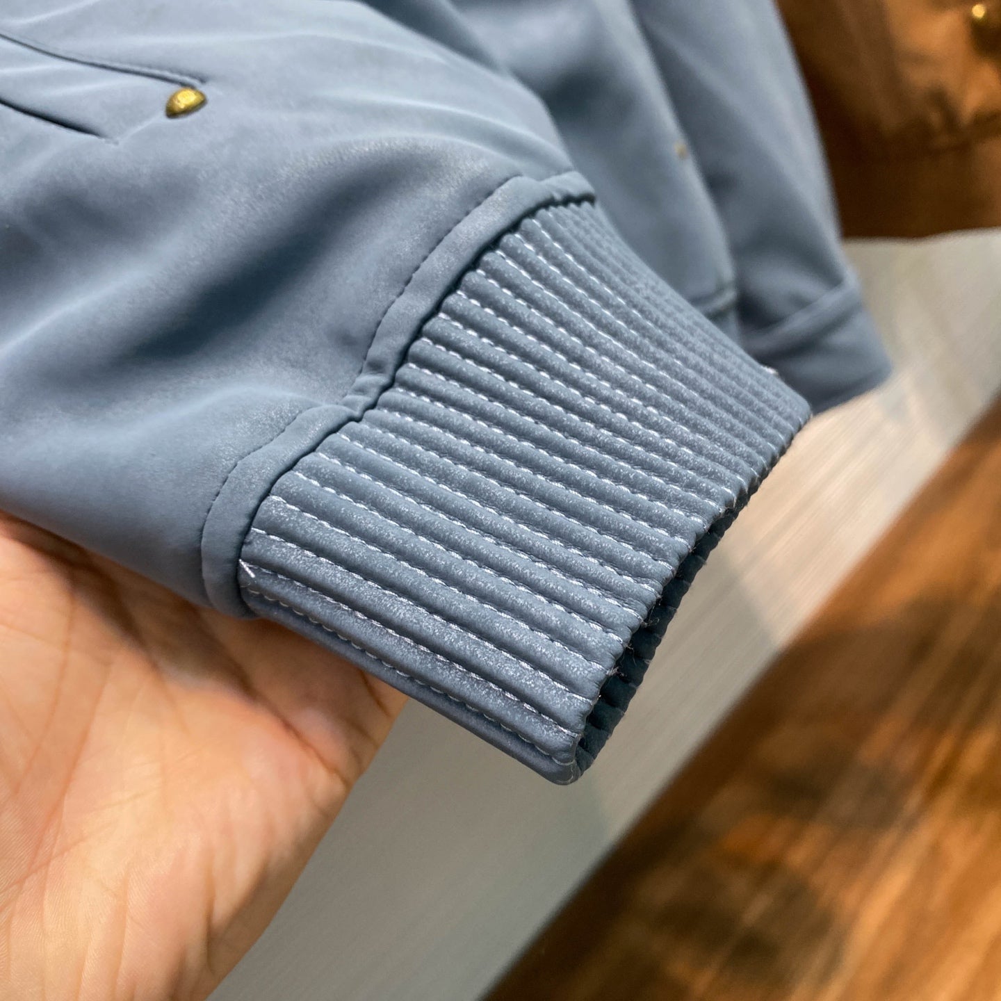 스웨이드 칼라 재킷 (suede collar jacket)