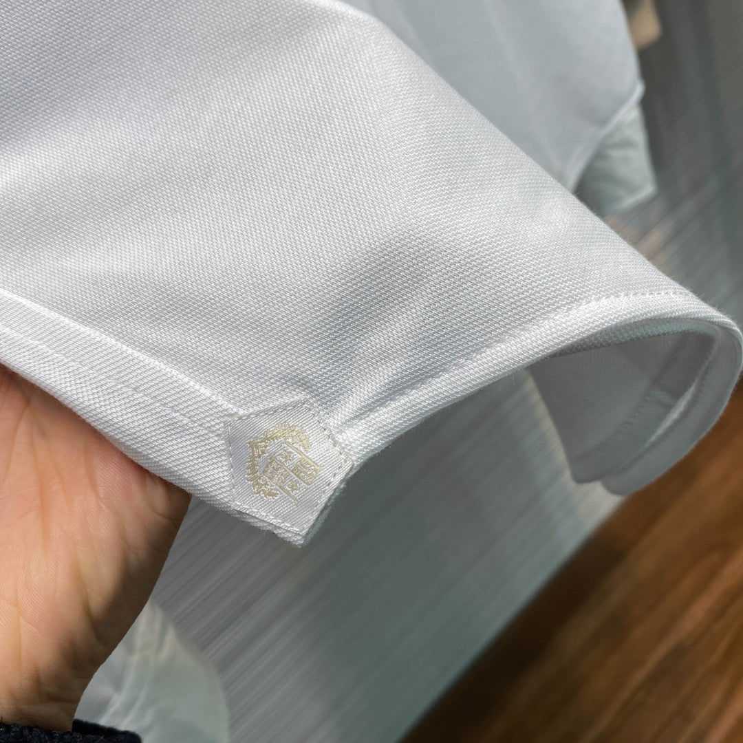 메쉬 패치 셔츠 (mesh patch shirt)