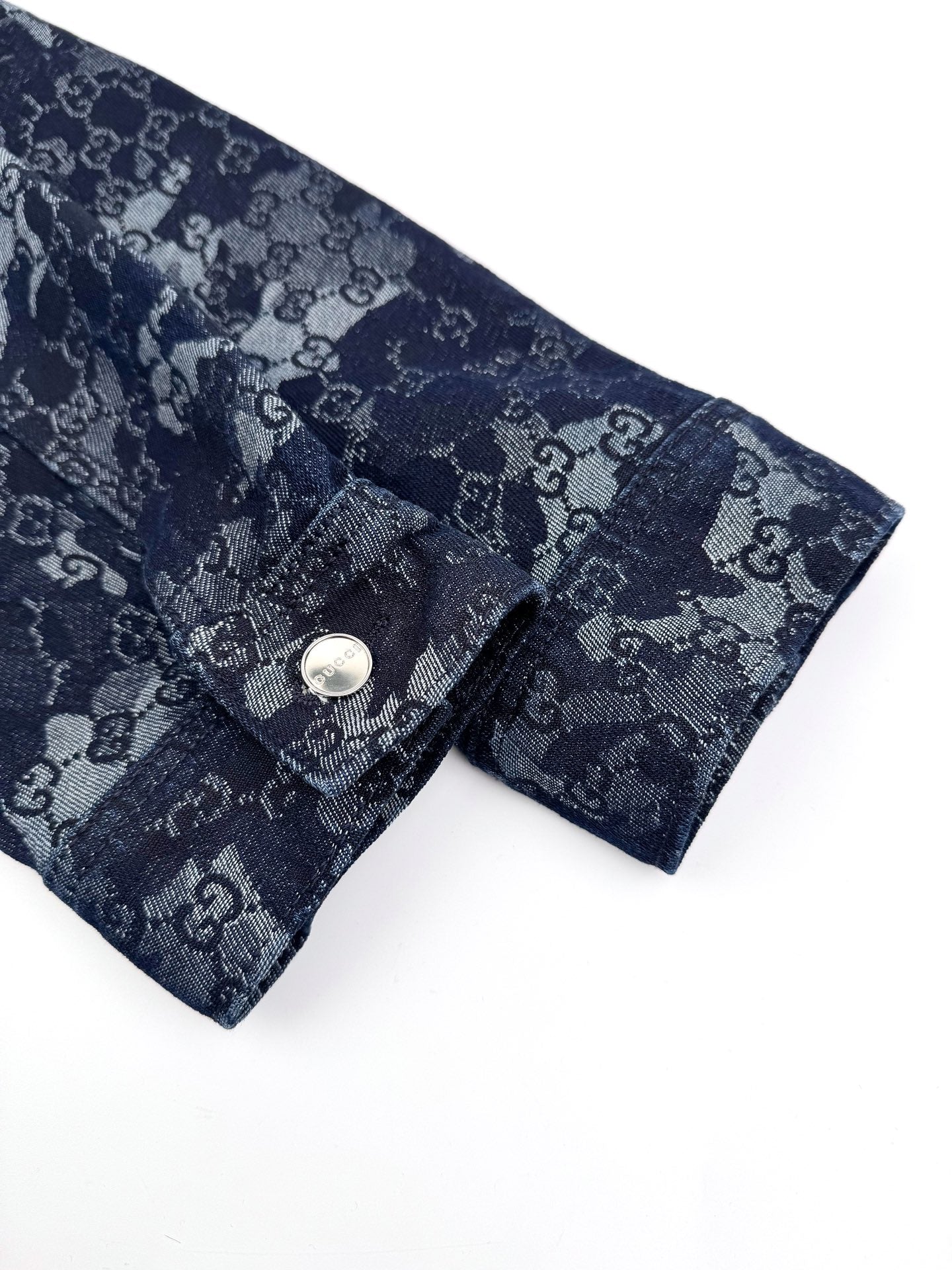 울오버 자카드 데님셋업 (Wool over jacquard denim set)