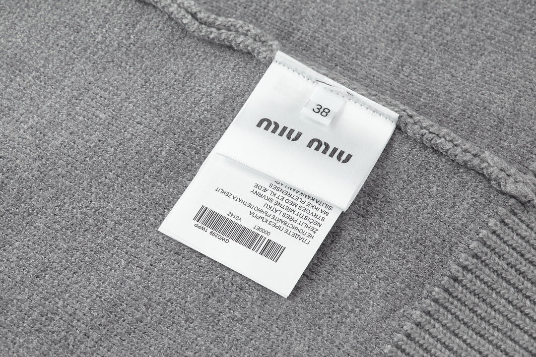 울 혼방 패치가디건 (Wool Blend Patch Cardigan)