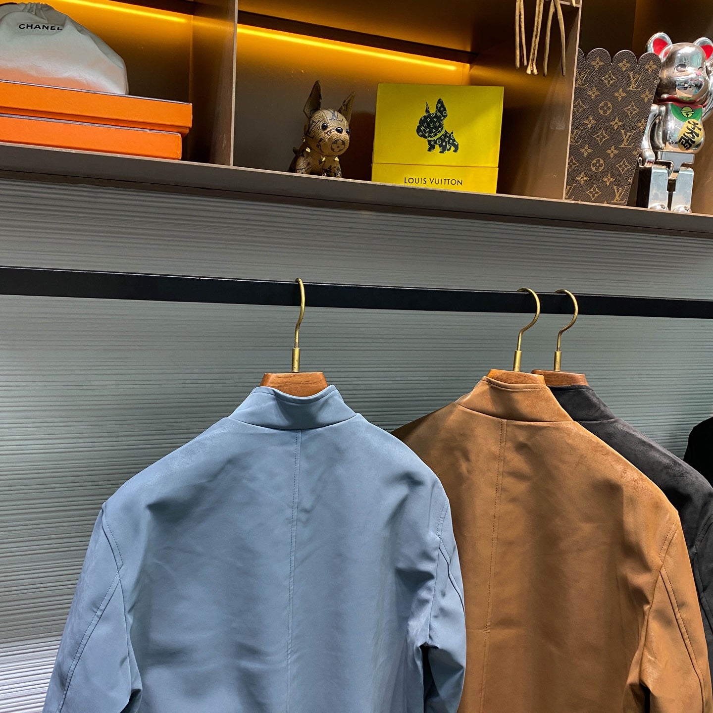 스웨이드 칼라 재킷 (suede collar jacket)