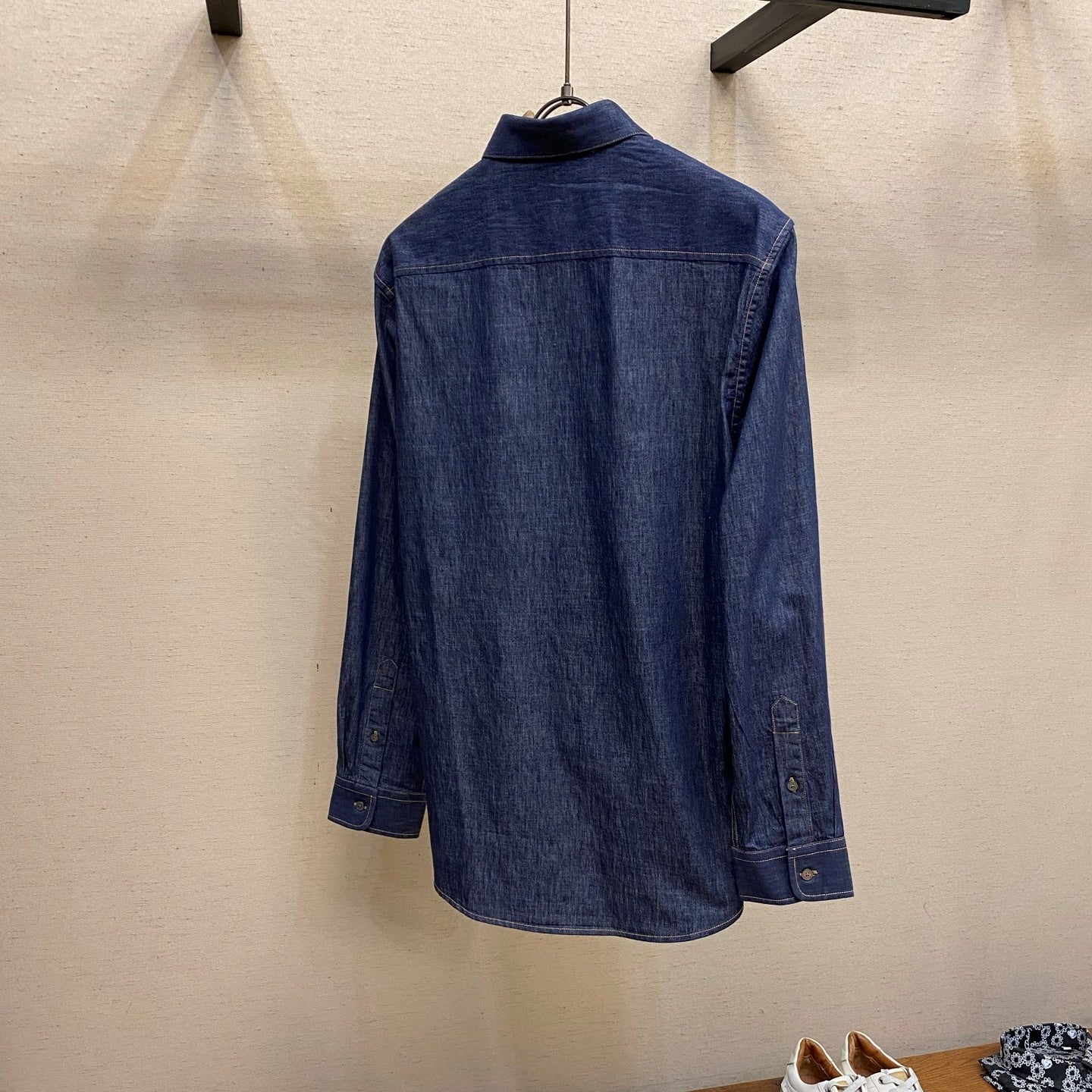 하트로고 데님셔츠 (Heart Logo Denim Shirt)