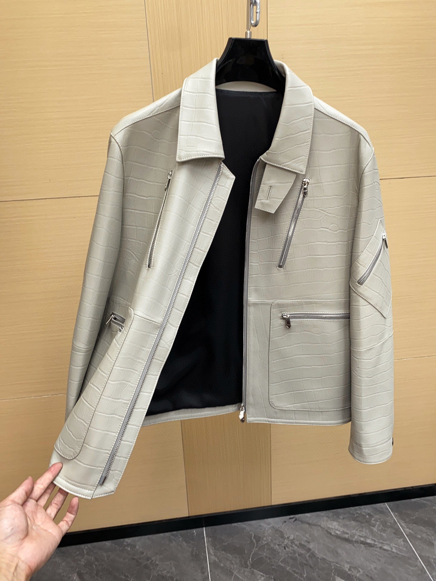 하드웨어 양가죽자켓 (hardware sheepskin jacket)