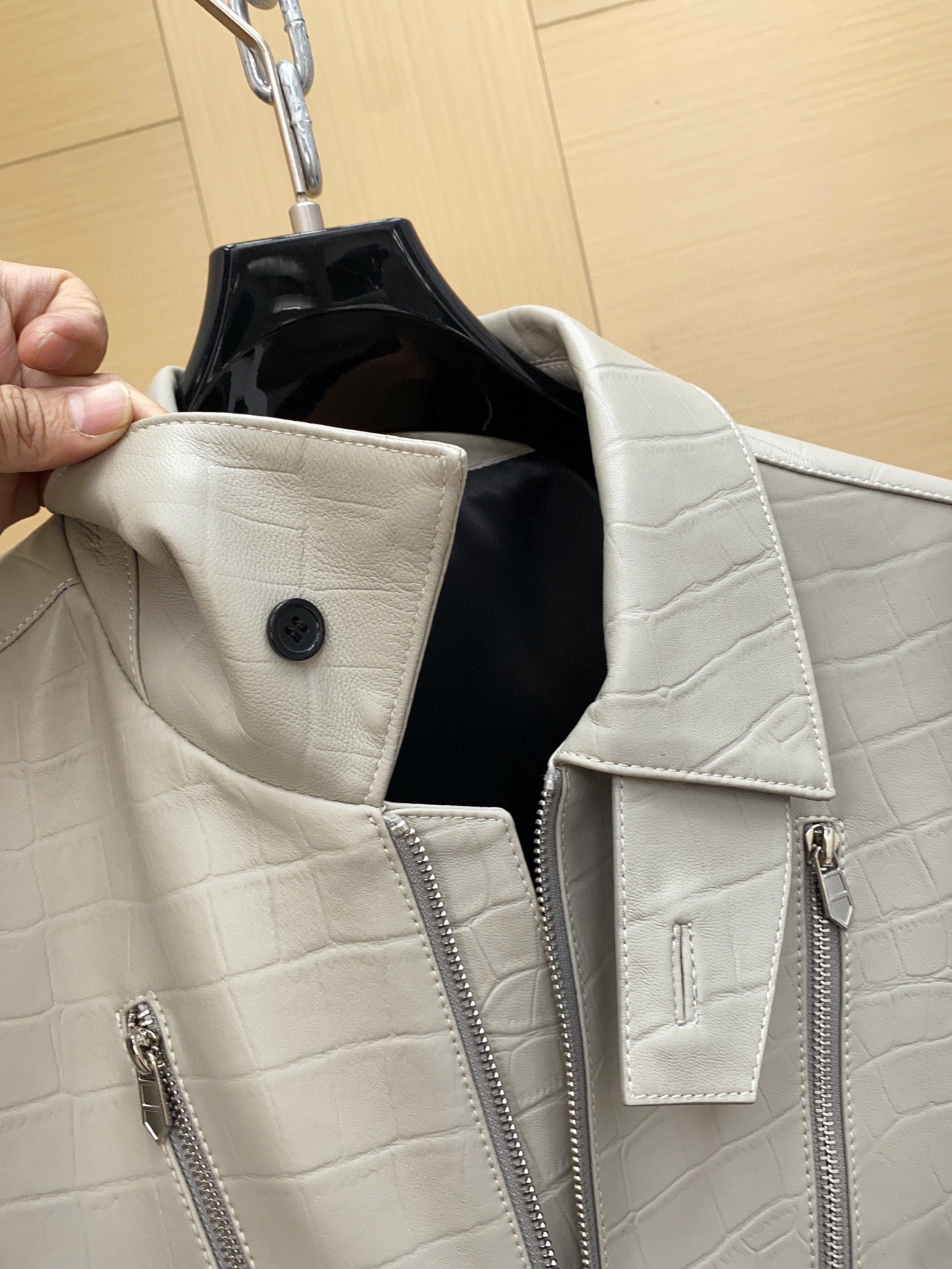 하드웨어 양가죽자켓 (hardware sheepskin jacket)