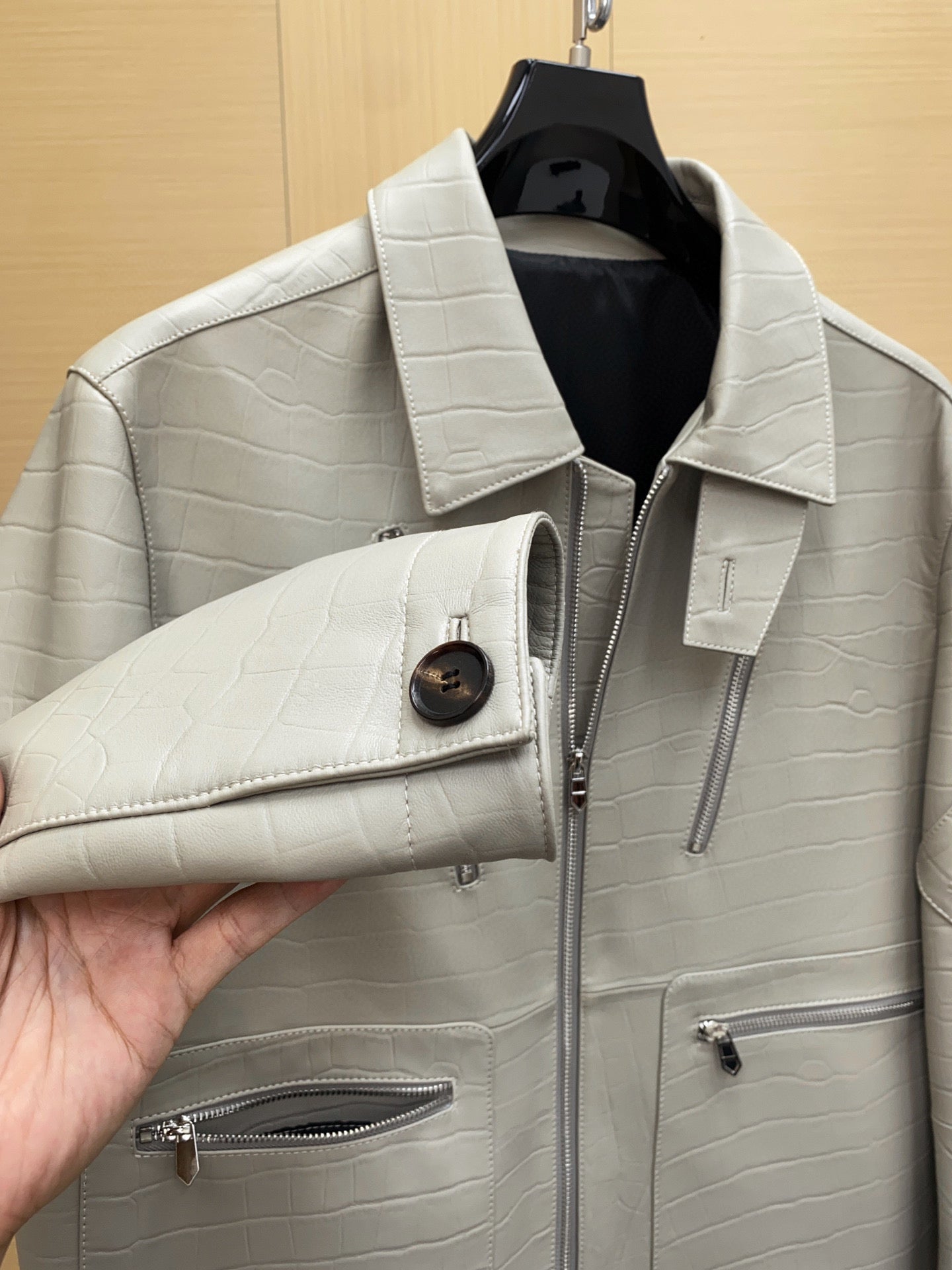 하드웨어 양가죽자켓 (hardware sheepskin jacket)